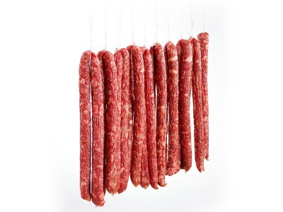 5斤装长条粗广味腊肠香肠箱装散装批发 广式风味腊肠香肠 宣上皇图5