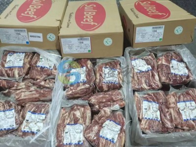 巴西889/2443短肋条 肉质鲜嫩烧烤烤肉食材 冷冻正关进口牛肉批发图2