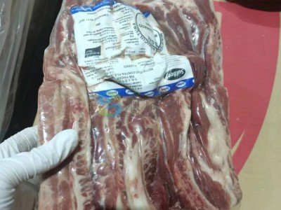 巴西889/2443短肋条 肉质鲜嫩烧烤烤肉食材 冷冻正关进口牛肉批发图5