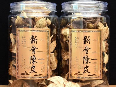 棠谦新会陈皮干泡水老陈皮茶10年生晒陈年陈皮代用茶半斤 一斤罐装图3