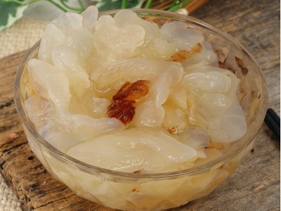 琥珀海蜇头即食海蜇头腌制水产品凉拌下饭菜外卖速食饭店餐饮现货图4