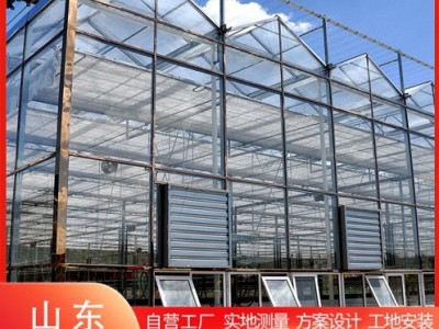 连栋玻璃温室 大棚骨架 蔬菜温室大棚 兰花大棚 智能控制系统图3