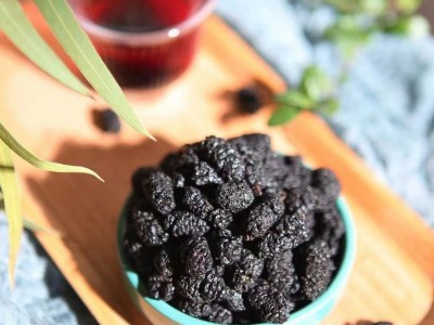 黑色桑葚子干果新疆工厂特产新货500g称斤即食泡茶图4