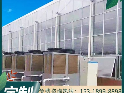 连栋玻璃温室 苗圃花卉连体温室大棚 可控制温度湿度系统玻璃暖棚图4