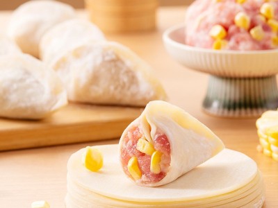 亿禾利家庭商用新鲜饺子皮煎饺皮供应早餐店包饺子蒸饺烧麦皮水饺图3