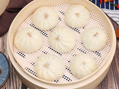 虬兴沙县小笼包商用速冻早餐包子外卖半成品鲜肉包冷冻食品批发图2