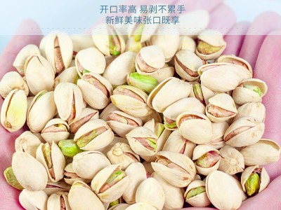 代发2024年新货开心果坚果旗舰店无漂白散装批发500g袋孕妇坚果零图5