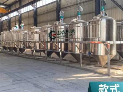 植物油加工设备,核桃油榨油精炼流水线,生产冷榨亚麻籽油成套机器图6