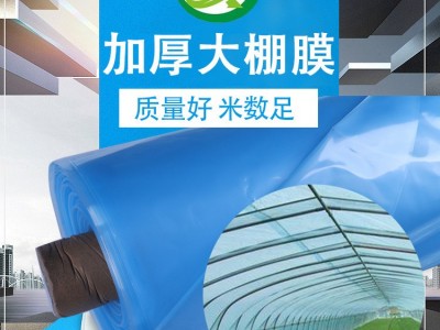 无滴大棚淡蓝色流滴膜蔬菜大棚膜保温塑料布塑加厚边膜柑子橘膜图3