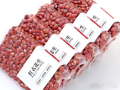 厂家贴牌加工红皮红衣花生农家无壳500g真空包装红衣花生礼品花生图3