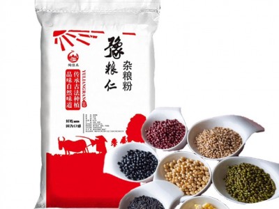 谷物杂粮粉食用五谷杂粮面粉面食烘焙原料粗粮粉厂家批发50斤大包图4