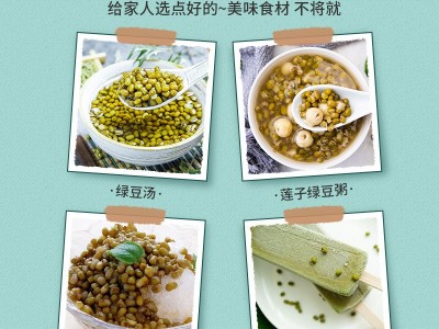 盖亚农场 有机绿豆900g/袋东北特产笨绿豆可发芽杂粮图3