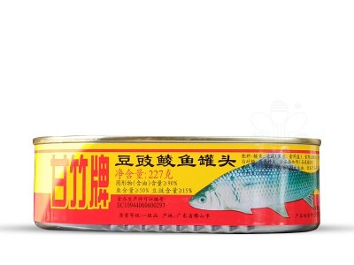 甘竹豆豉鲮鱼罐头227g*24 整箱 水产熟食 开罐即食炒菜零食 批发图5
