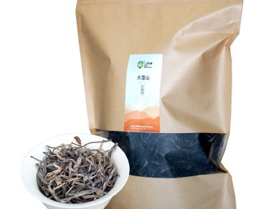 普洱茶生茶散茶新春茶叶大雪山纯料大树生普洱茶特级生茶散装500g图4