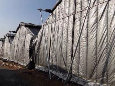 全新料PE聚乙烯保温被编织布花房暖房蔬菜温室大棚防晒室内图3