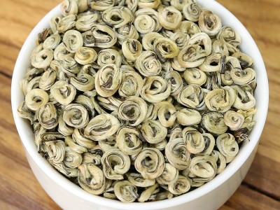 2024广西横县特种茉莉花茶白玉螺九窨嫩芽浓香型茶叶全单芽批发图3