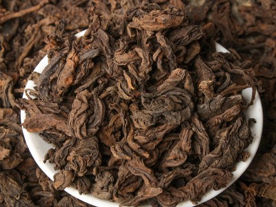 云南茶叶 500克陈年老树普洱茶熟茶 樟香普洱 散装茶发酵熟茶散茶图3