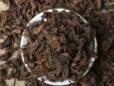 云南茶叶 500克陈年老树普洱茶熟茶 樟香普洱 散装茶发酵熟茶散茶图2