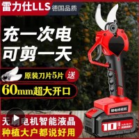 户外快速无线电动园林剪刀新款修枝剪果树树枝剪电剪刀厂家批发