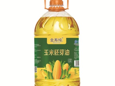 金寿纯玉米胚芽油5升大桶物理压榨玉米油食用油烘焙色拉油植物油L图4
