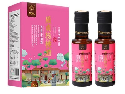 陕西质贞一级冷压榨纯核桃油凉拌热炒食用山核桃油儿童宝宝辅食图5