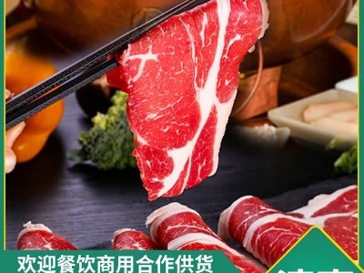 新鲜现切肥牛牛肉片 伊护国产肥牛一号牛肉卷 火锅食材清真肥牛卷图2