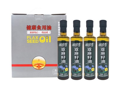 胡留香一级亚麻籽油食用油宁夏正品家用炒菜健康图4
