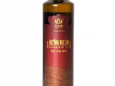 万利福一级冷榨一件代发胡麻油量大从优内蒙古有机冷榨亚麻籽油图5