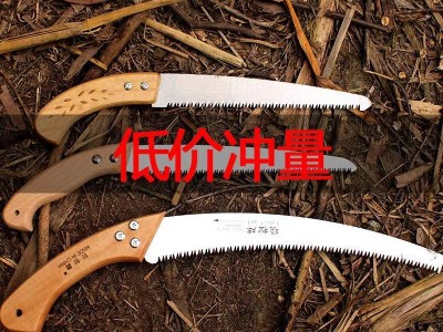 手锯木工锯厂家直销锋利锯子伐树家用省心园林锯手拉修枝弯锯批发图5