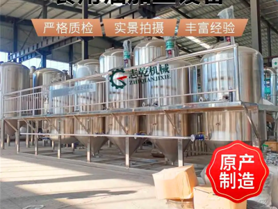 生产冷榨核桃油全套机器 茶籽油榨油设备 加工一级亚麻籽油设备图3
