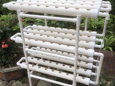 108孔无土栽培水培水耕阳台种菜设备管道种植架Hydroponics图3