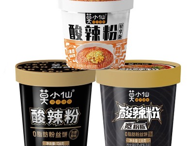莫小仙酸辣粉12桶装整箱粉丝重庆酸辣粉方便面泡面速食夜 宵批发图4