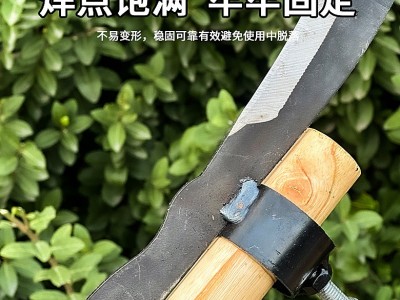 槟榔刀镰刀农用割草刀高空割香椿除草工具小镰刀户外钓鱼刀镰刀头图3