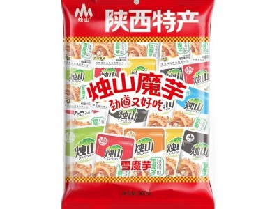 批发陕西特产岚皋魔芋干烛山魔芋爽开袋即食高膳食纤维轻食低卡图5