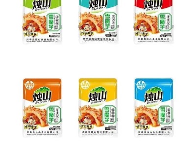 批发陕西特产烛山热卖魔芋爽13种口味散称低卡轻食低脂即食零食图5