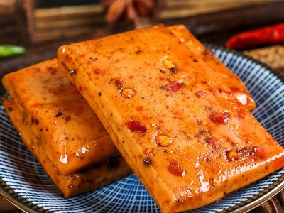 批发休闲解馋小零食重庆特色清真食品小包装零食大豆蛋白豆干零食图3