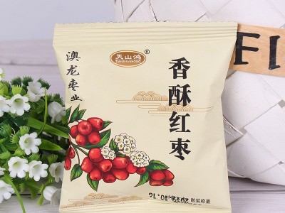 天山鸿空心香酥脆枣一斤装独立包装脆枣 新疆灰枣休闲食品批发图2