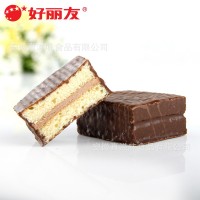 好丽友派批发6枚Q蒂榛子摩卡蛋糕派零食办公室休闲食品爆款网红