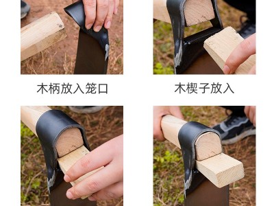定制农用锄头开荒挖土弹簧钢锄头宽板锄农用长柄锄头木柄锄头工具图5