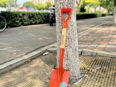金恒牌实木硬质柄园林儿童户外铲D字木柄消防救生野营庭院秀秀铲图4