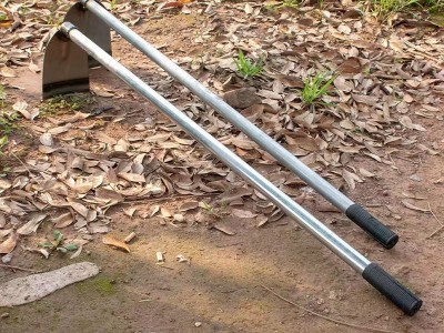 锰钢一体锄头锄草开荒种菜翻土挖土掏沟老式锄头一体焊接成型代发图3