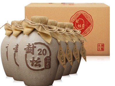 源头白酒厂家52度六坛装纯粮高粱浓香型封坛老酒代发整箱批发图4