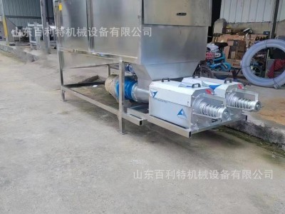 滚筒微滤式干湿分离机猪粪牛粪鸡粪固液分离机养殖场粪便脱水机图5