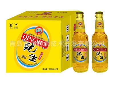 青岛青润 原浆品鉴级 精酿白啤酒 礼品桶装2L 厂价直供 高端白啤图4