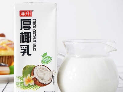 厂家批发爱尚圣菲厚椰乳风味饮料奶茶店用饮品生椰乳椰奶椰汁饮品图4