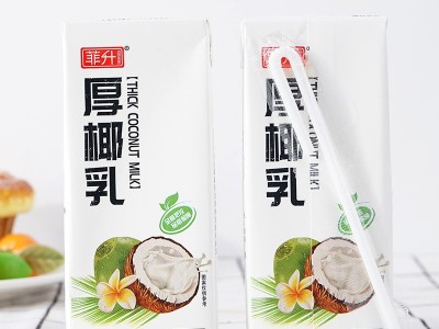 厂家批发爱尚圣菲厚椰乳风味饮料奶茶店用饮品生椰乳椰奶椰汁饮品图3