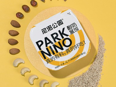 贴牌代加工定制网红低温酸奶乳制品子母杯翻趣杯尼诺公园酸奶盒饭图2