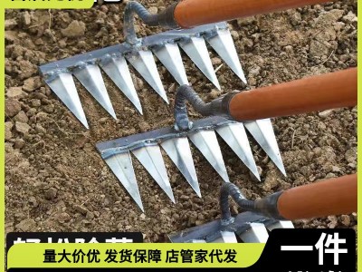 代发锄头除草耙子农具锄草锄根神器翻地松土耙除草农用工 具大全图3