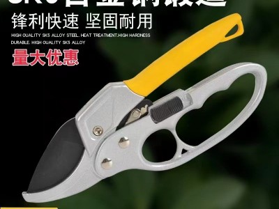 不锈钢修枝剪修剪树枝神器 强力树枝剪树枝修剪多功能园艺果枝剪图1