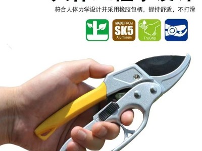 不锈钢修枝剪修剪树枝神器 强力树枝剪树枝修剪多功能园艺果枝剪图3
